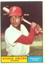 1961 Topps Baseball Cards      103     Ruben Amaro